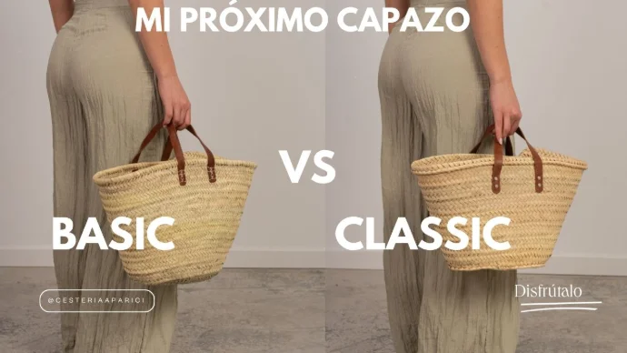 Diferencias entre bolsos de mimbre