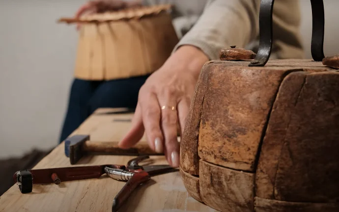 Artesania del mimbre desde hace más de 40 años