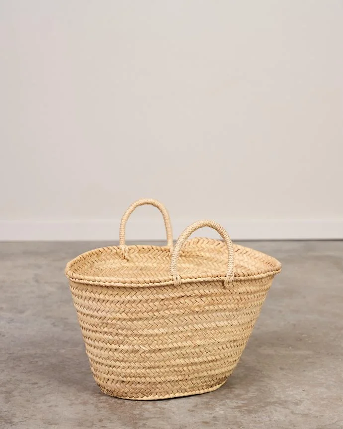 Capazo con asas de pita personalizadas APARICI