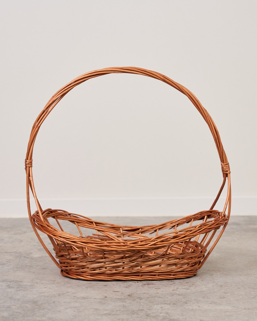 Cesta navideña natural 57 cm