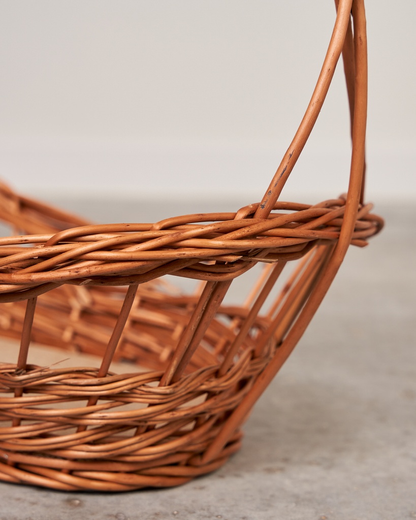Cesta navideña natural 57 cm