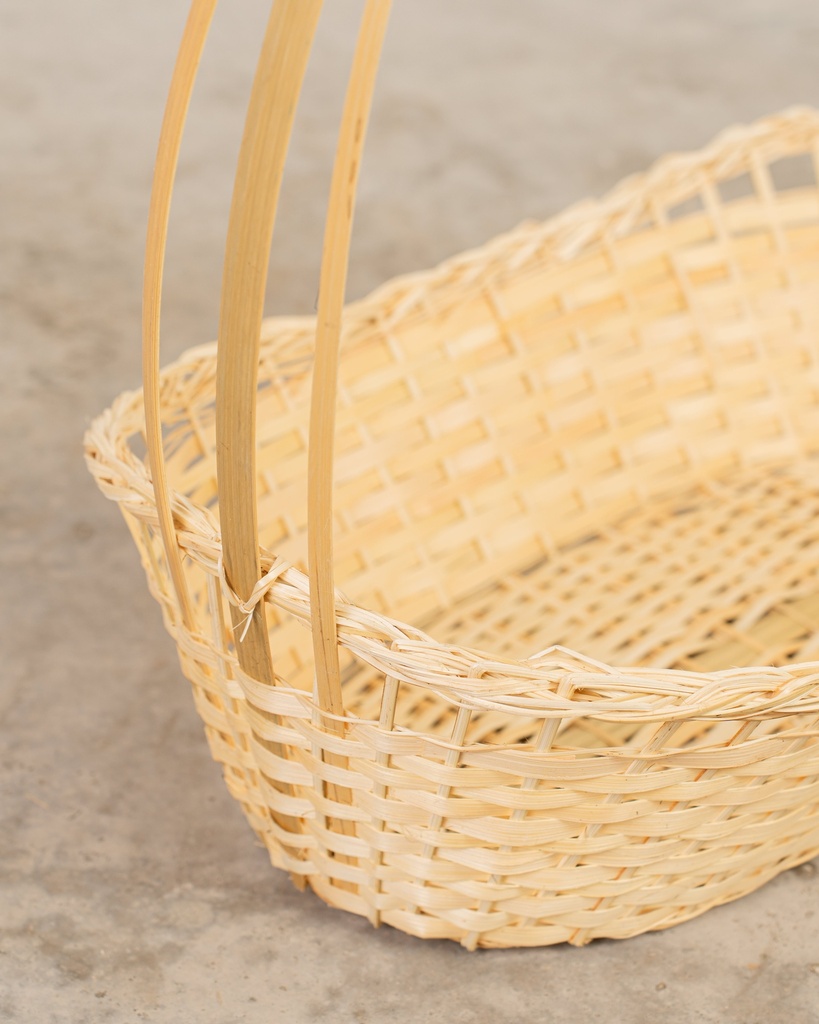 Cesta navideña Bambú 57cm