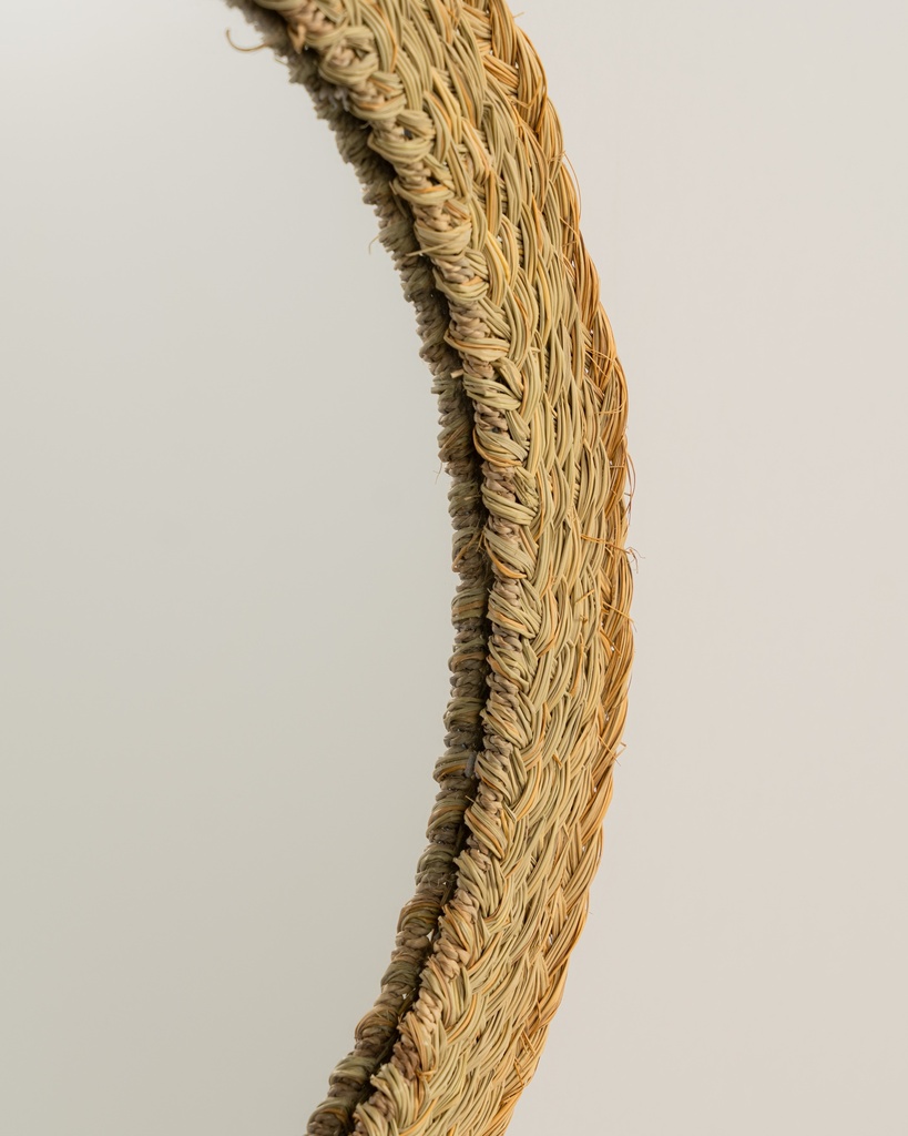 Espejo de esparto Mombasa