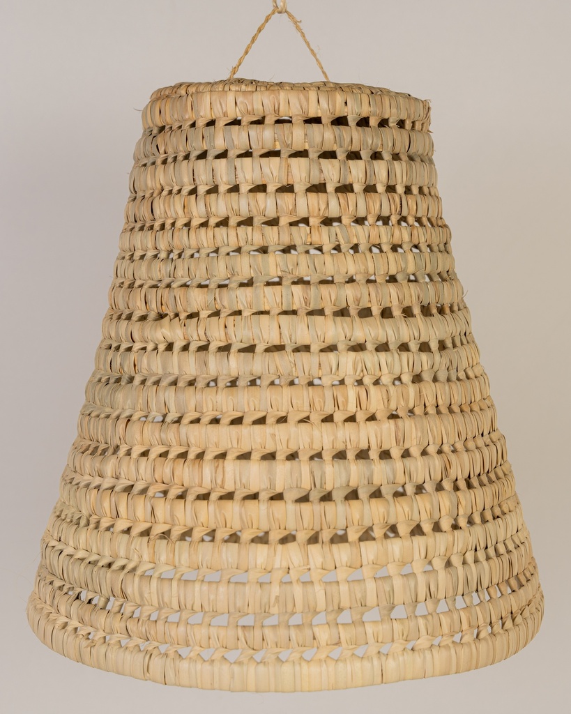 Lámpara de palma y caña Creta