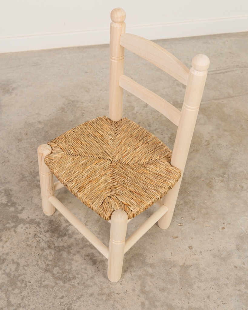 Silla enea costurera natural