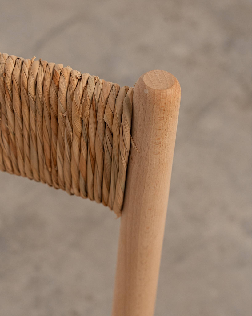 Silla de madera Montelar acabado natural