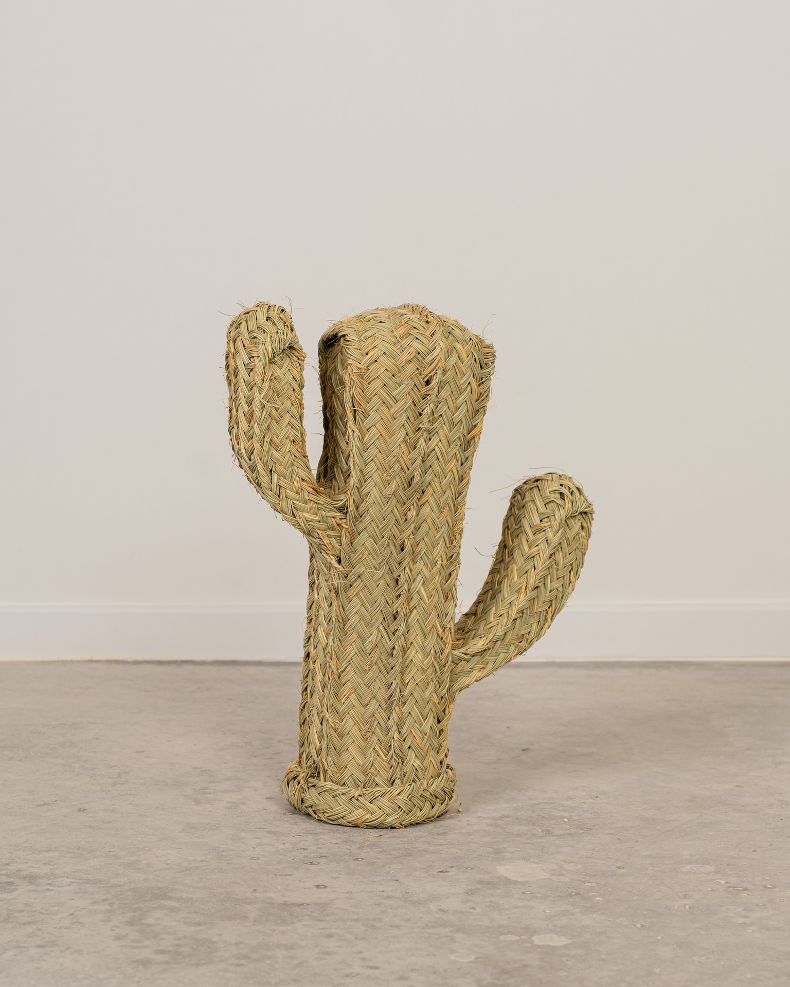 Cactus de esparto decorativo