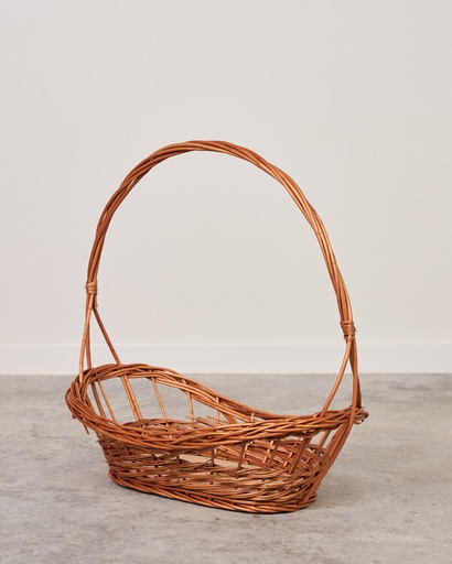 [2362] Cesta navideña mimbre 57 cm