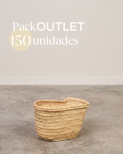 [5000SO5] Outlet. Pack 150  unidades. Capazo sin asas 5 vueltas, pequeño.