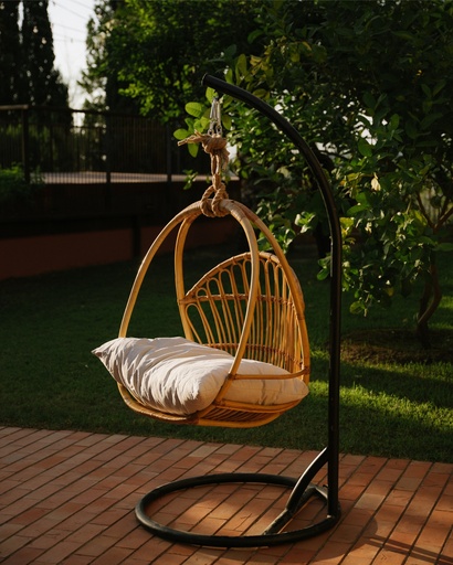 [8222] Sillón colgante de Rattan Negara