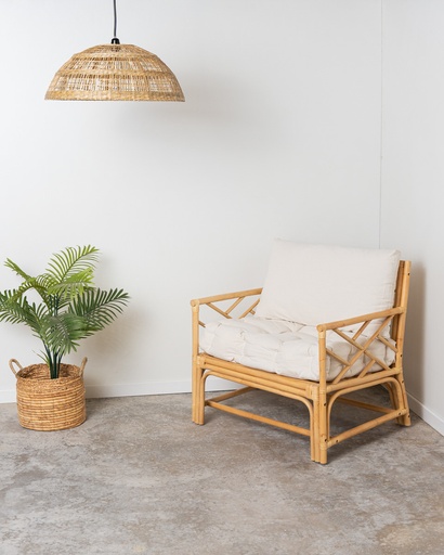 [8226] Sillón de Rattan Tohiti