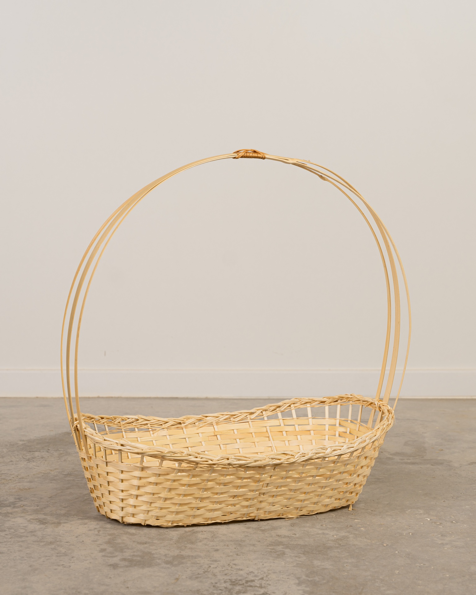 Cesta navideña Bambú 57cm