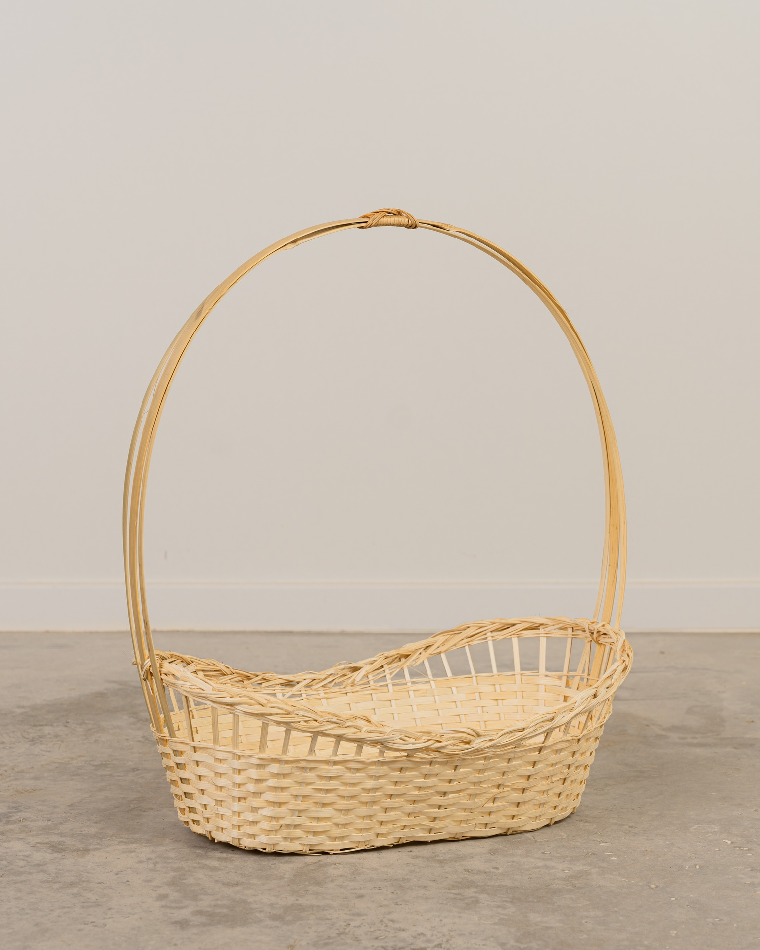 Cesta navideña Bambú 52cm