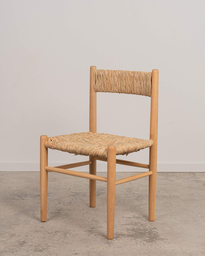 [8022] Silla de madera Montelar acabado barniz
